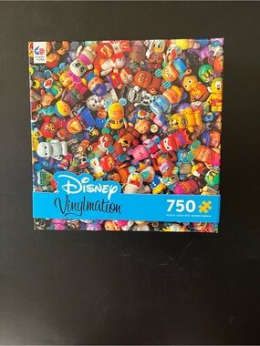 Disney Vinylmation Jigsaw Puzzle - Bright Multicolor Characters